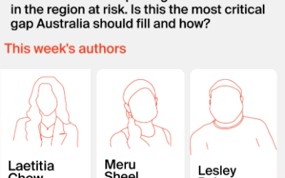 Global aid cuts are putting health outcomes in the region at risk. Is this the most critical gap Australia should fill and how?